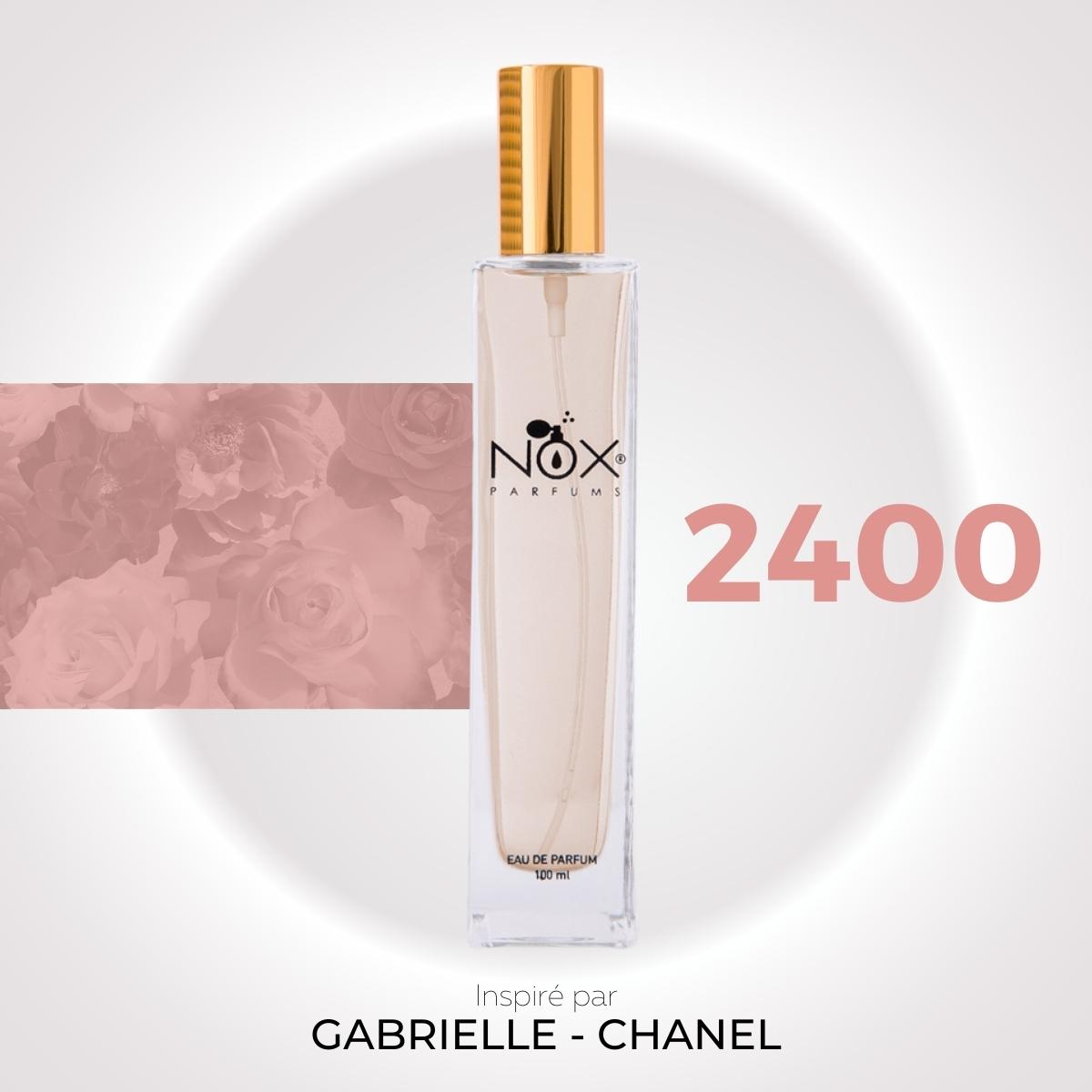Perfume 2400 - Gabrielle - Chanel eau de parfum barata para mujer de la  familia olfativa floral – PARFUMS NOX